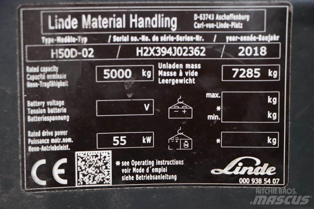 Linde H50D-02 Diesel Trucker