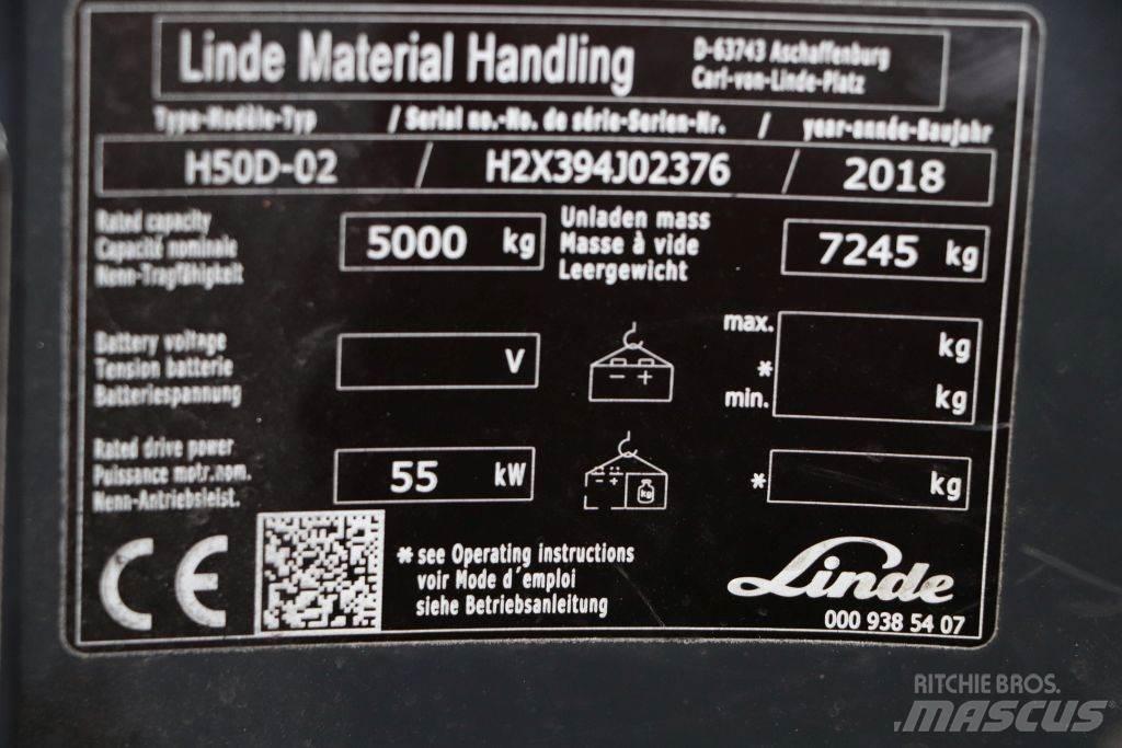 Linde H50D-02 Diesel Trucker