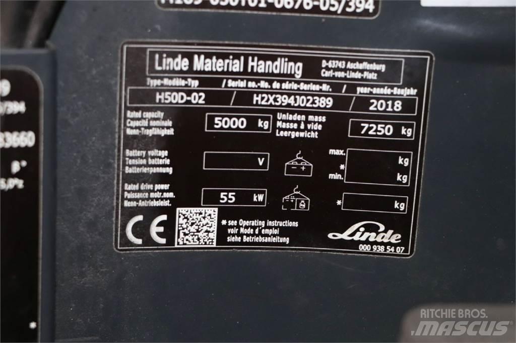 Linde H50D-02 Diesel Trucker