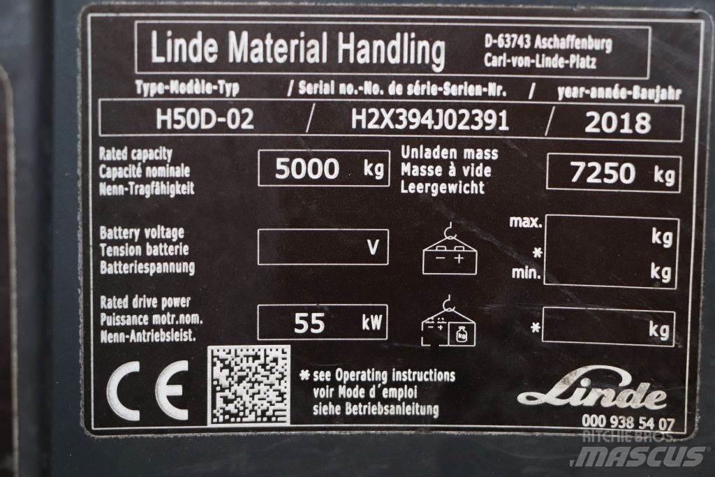 Linde H50D-02 Diesel Trucker
