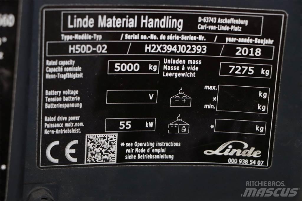 Linde H50D-02 Diesel Trucker