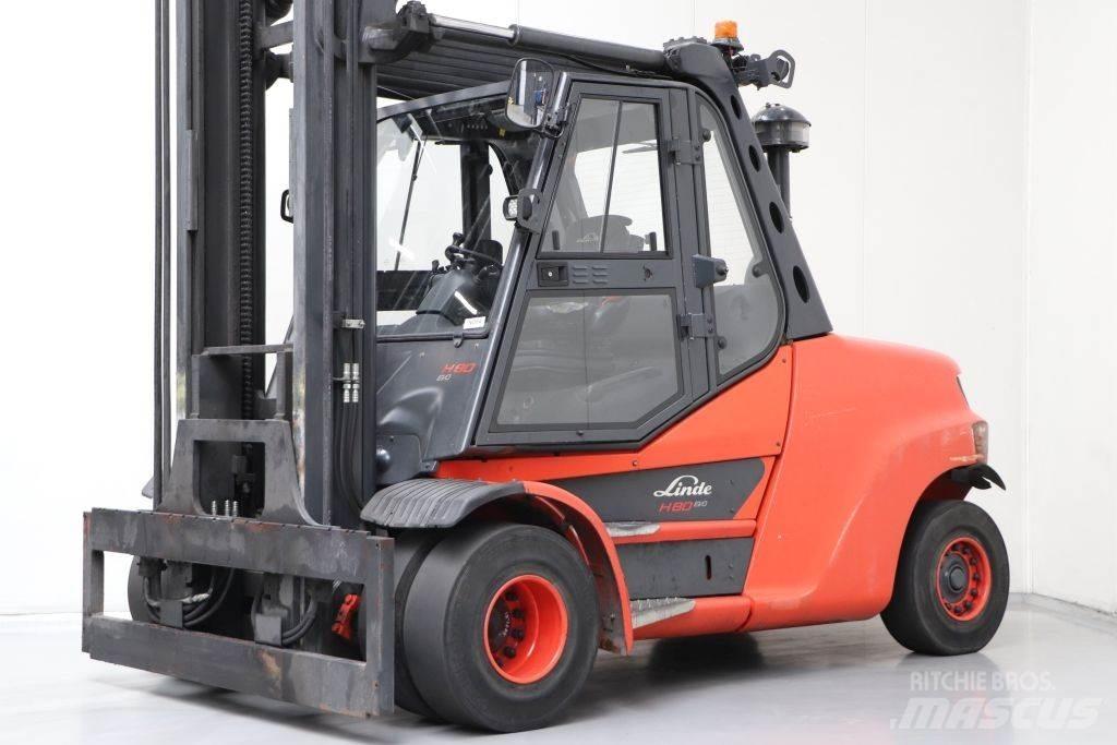 Linde H80D-03/1100 Diesel Trucker