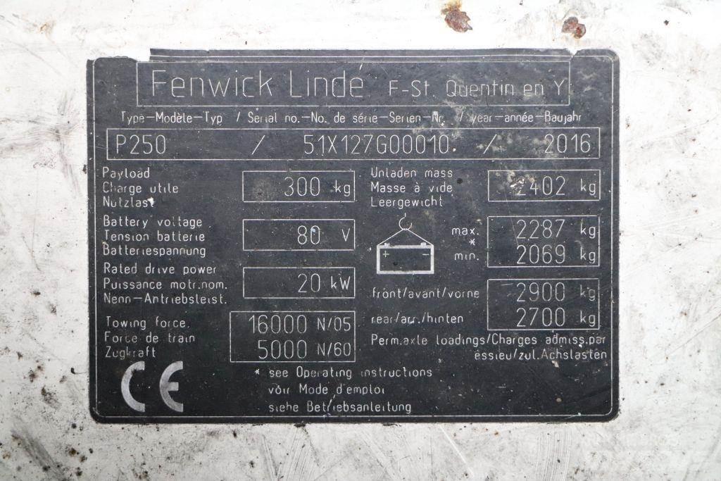 Linde P250 Tauetraktor