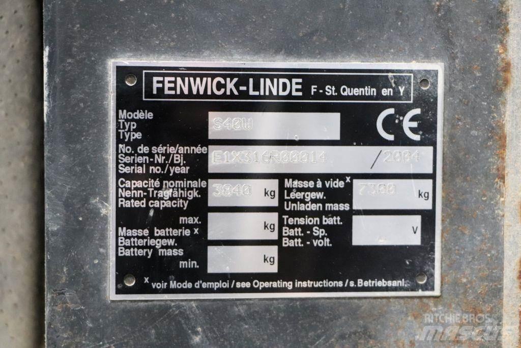 Linde S40W Sidelaster