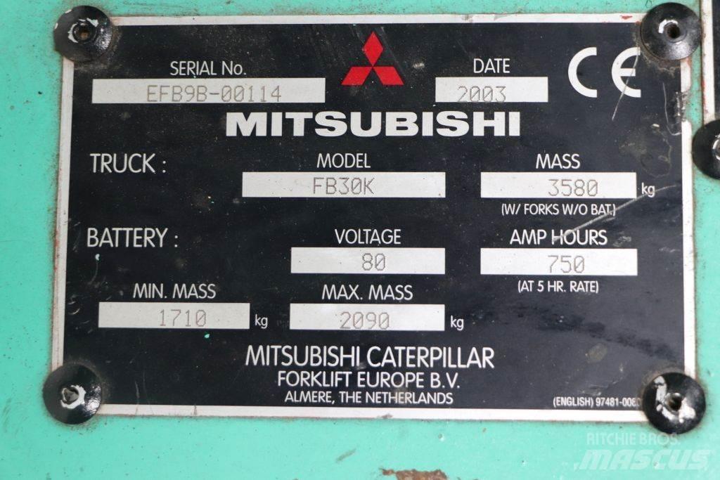Mitsubishi FB30K Elektriske trucker