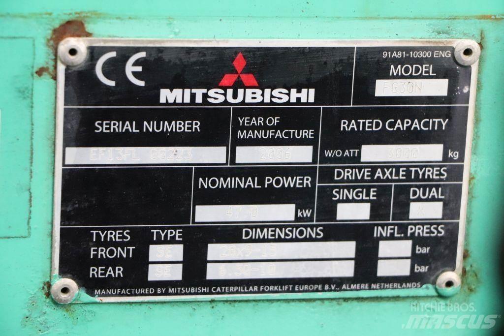 Mitsubishi FG30N Propan trucker