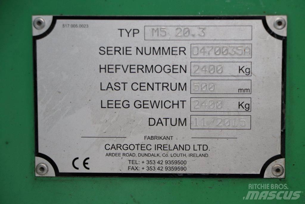 Moffett M5 20.3 Gaffeltrucker - Annet