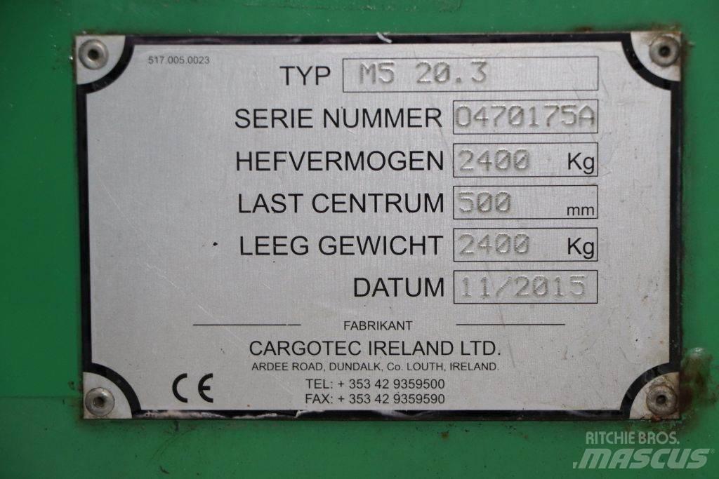 Moffett M5 20.3 Gaffeltrucker - Annet