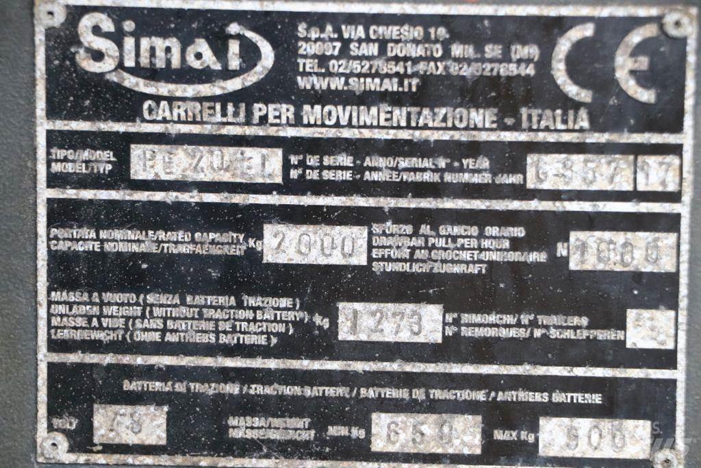 Simai PE20LL Tauetraktor