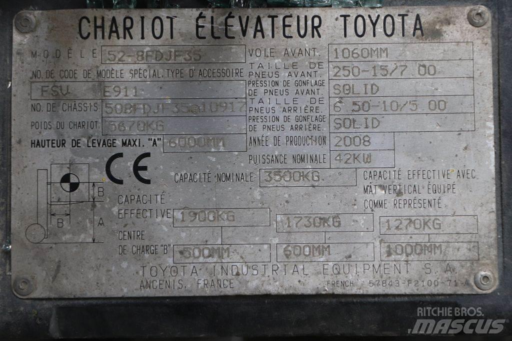 Toyota 52-8FDJF35 Diesel Trucker