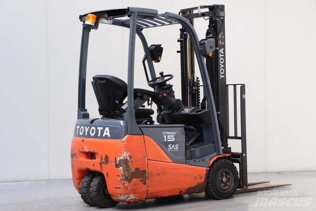 Toyota 8FBET15 Elektriske trucker