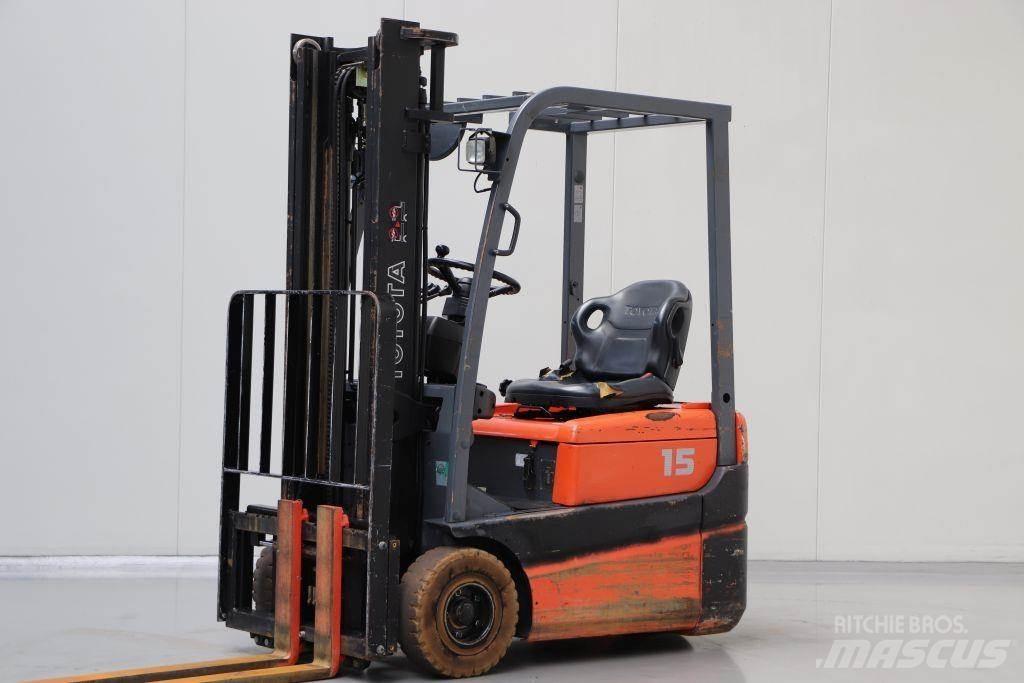 Toyota FBESF15 Elektriske trucker