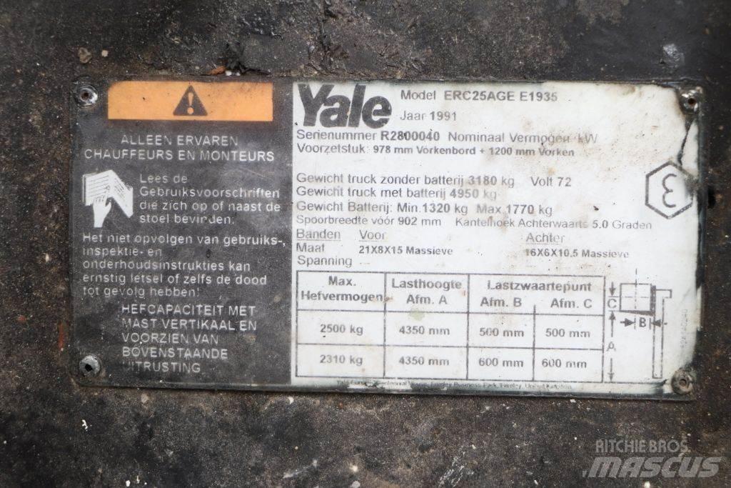 Yale ERC25AGE Elektriske trucker