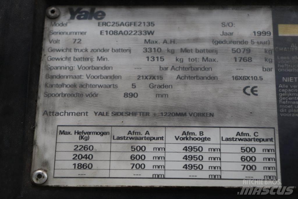 Yale ERC25AGF Elektriske trucker