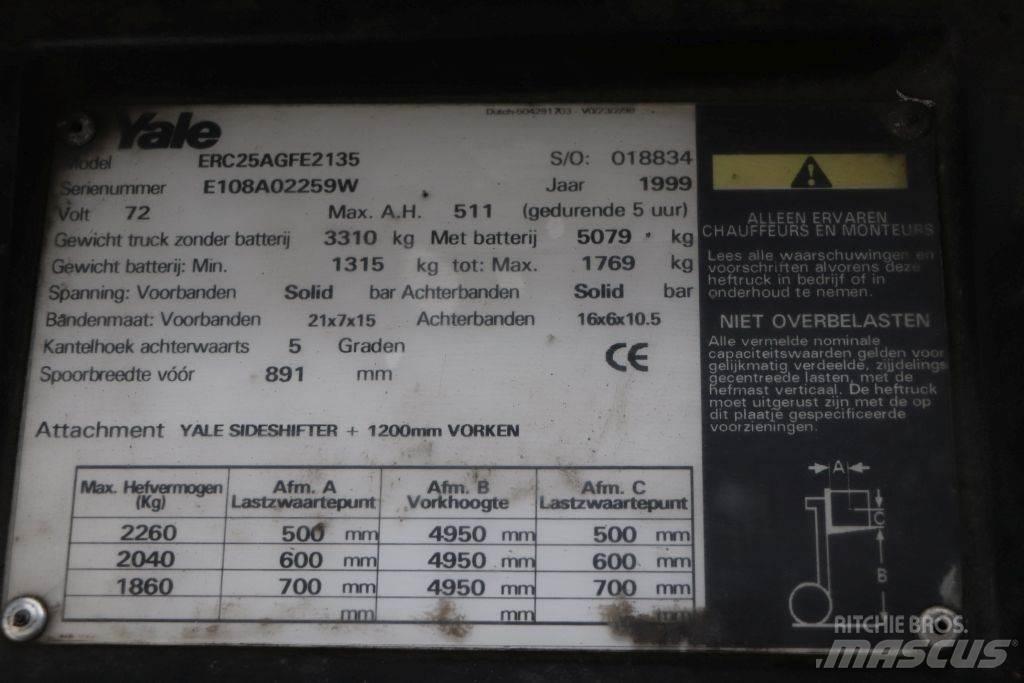 Yale ERC25AGF Elektriske trucker