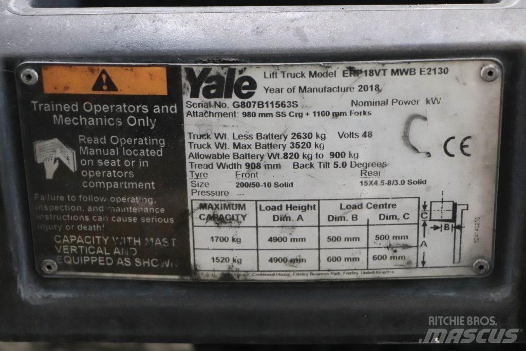 Yale ERP18VT Elektriske trucker