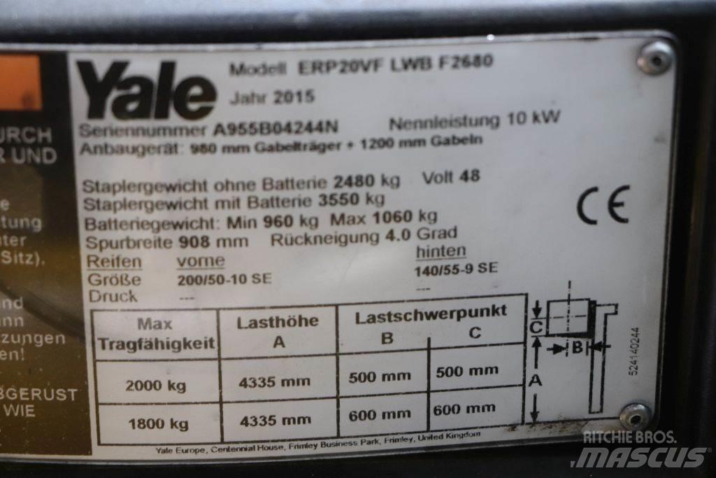 Yale ERP20VF Elektriske trucker