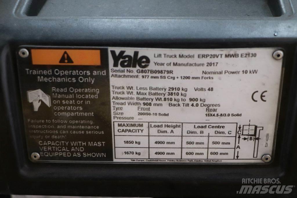 Yale ERP20VT Elektriske trucker
