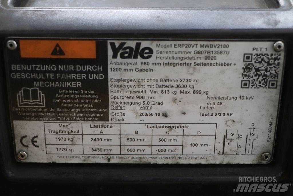 Yale ERP20VT Elektriske trucker