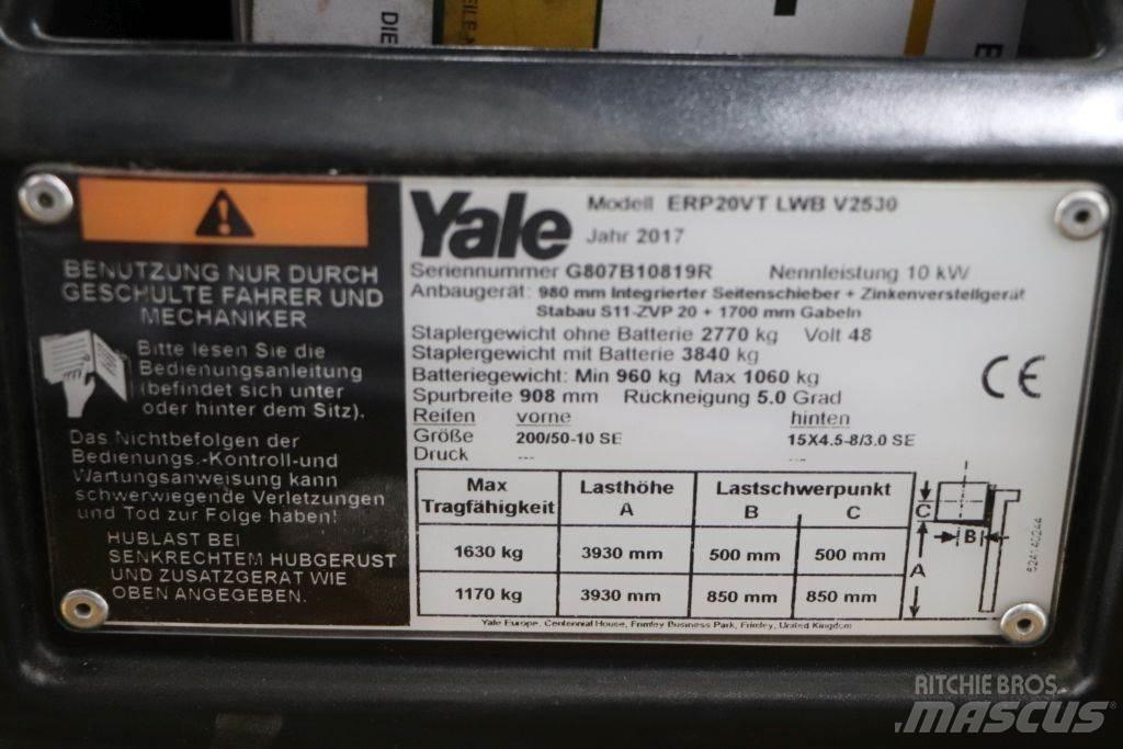 Yale ERP20VT Elektriske trucker
