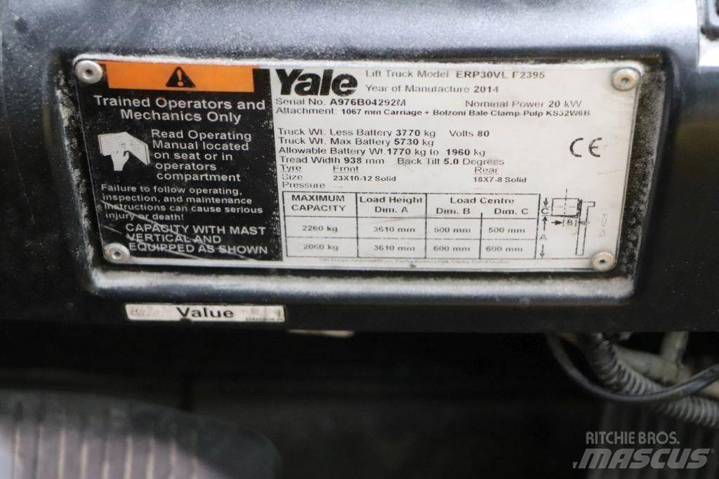 Yale ERP30VL Elektriske trucker