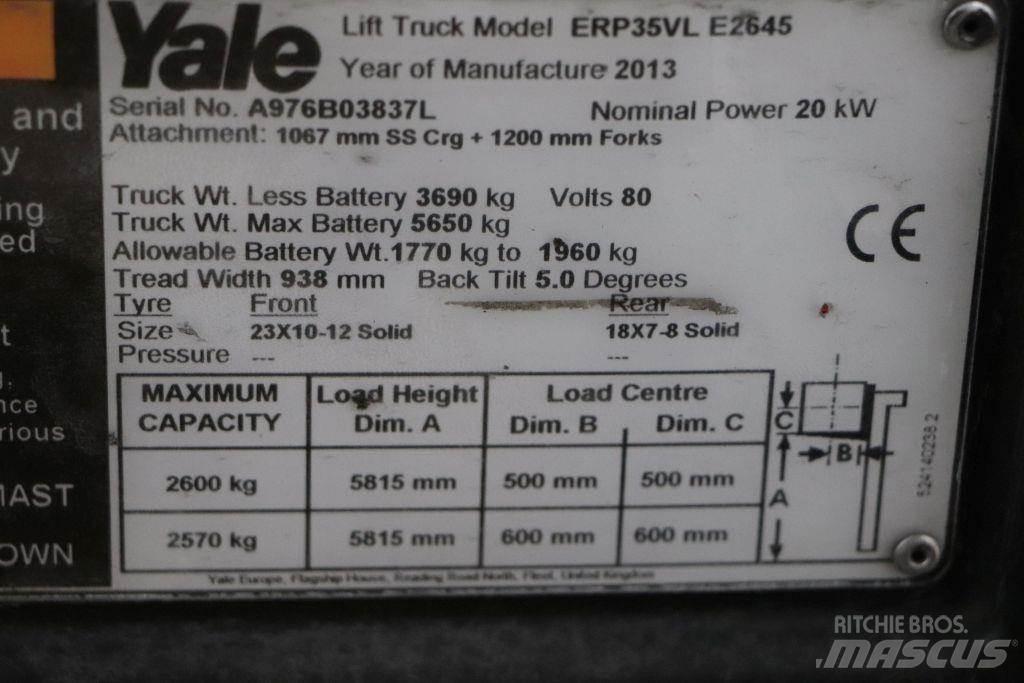 Yale ERP35VL Elektriske trucker