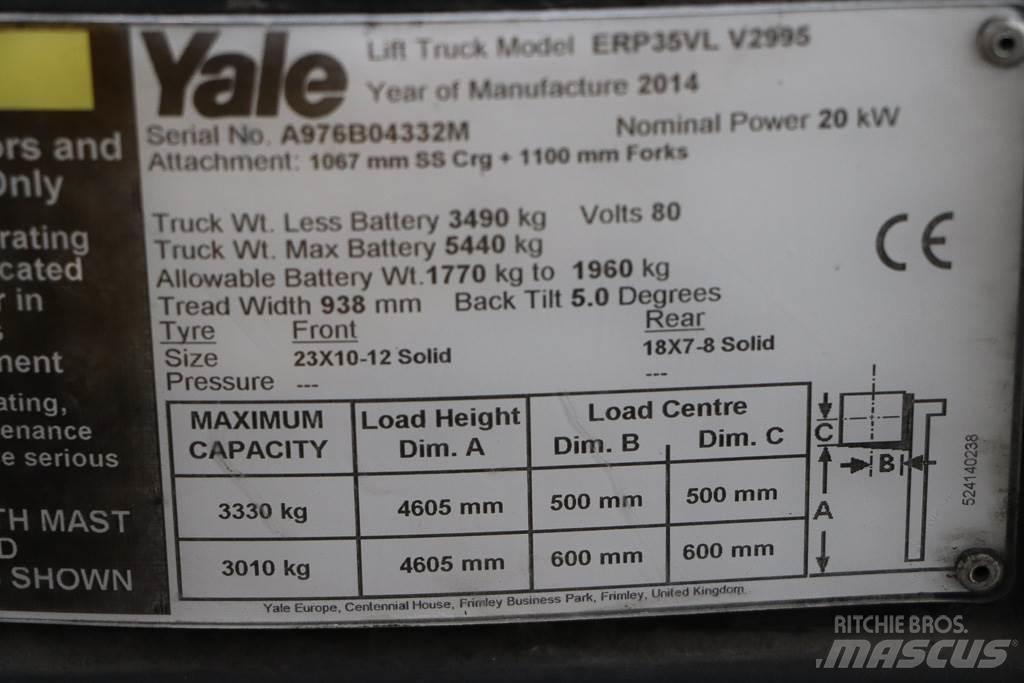 Yale ERP35VL Elektriske trucker