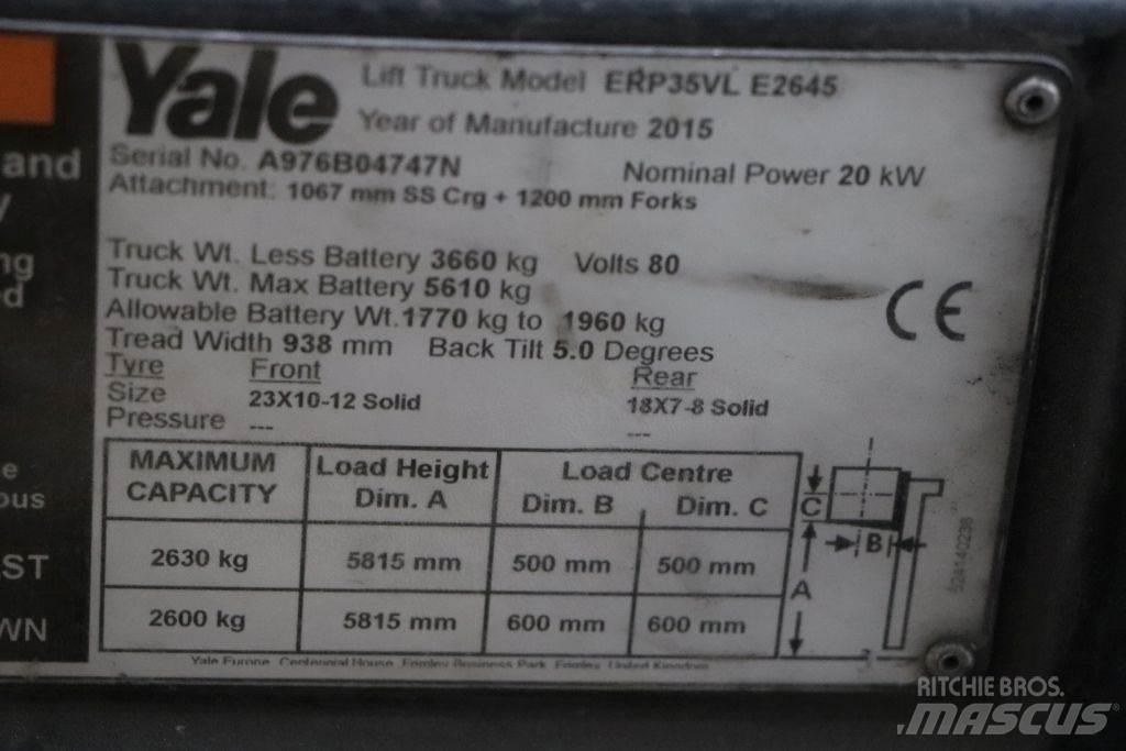 Yale ERP35VL Elektriske trucker