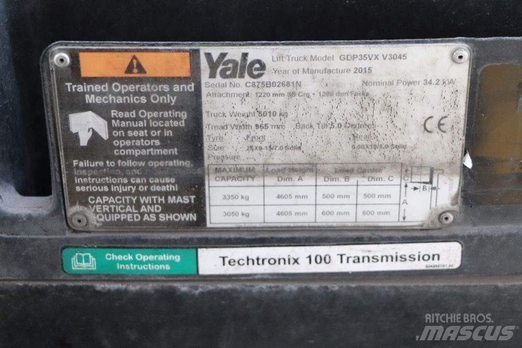 Yale GDP35VX Diesel Trucker