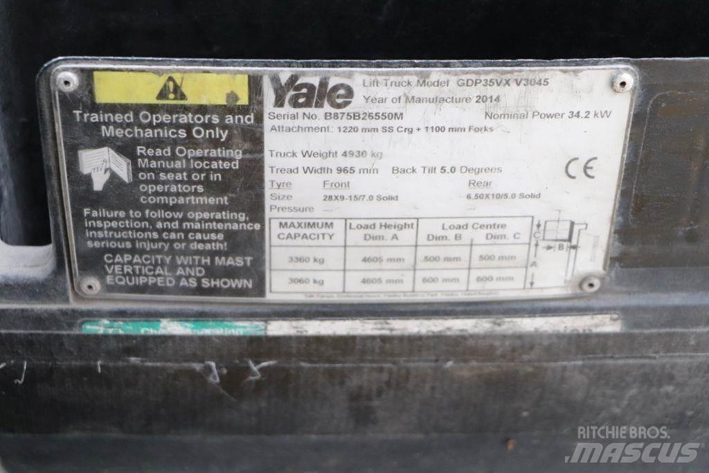 Yale GDP35VX Diesel Trucker