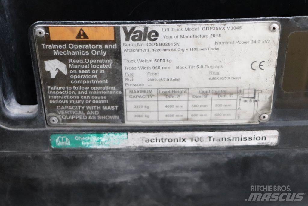 Yale GDP35VX Diesel Trucker