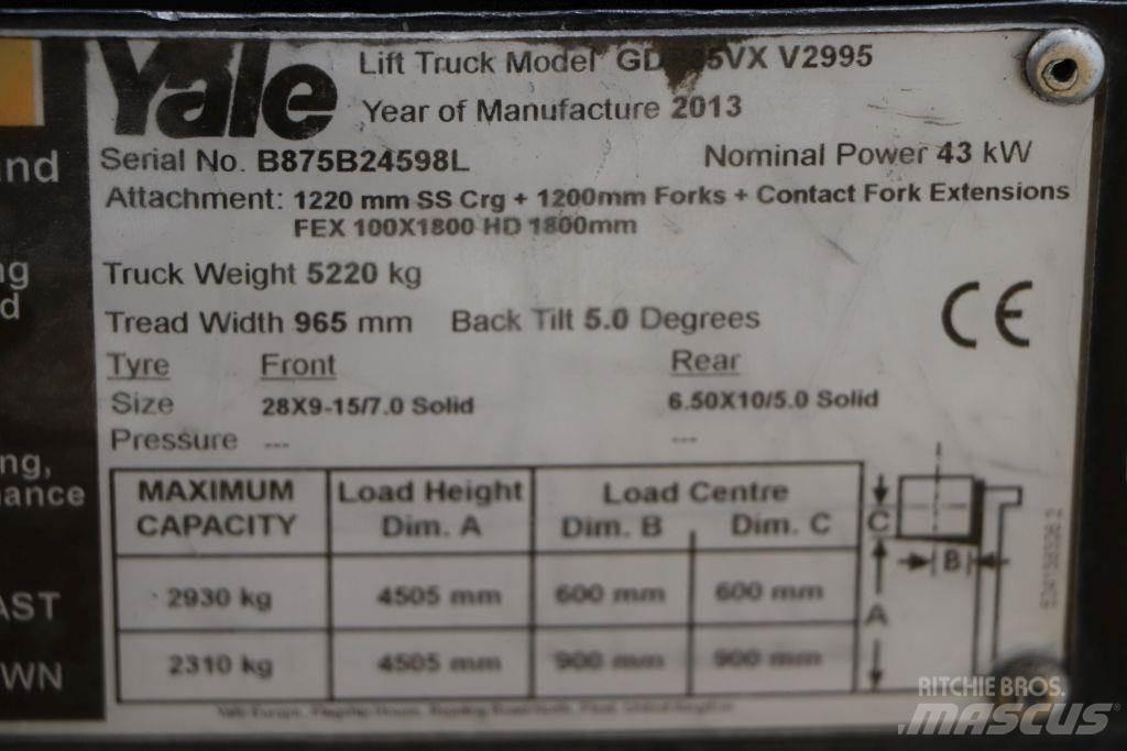 Yale GDP35VX Diesel Trucker