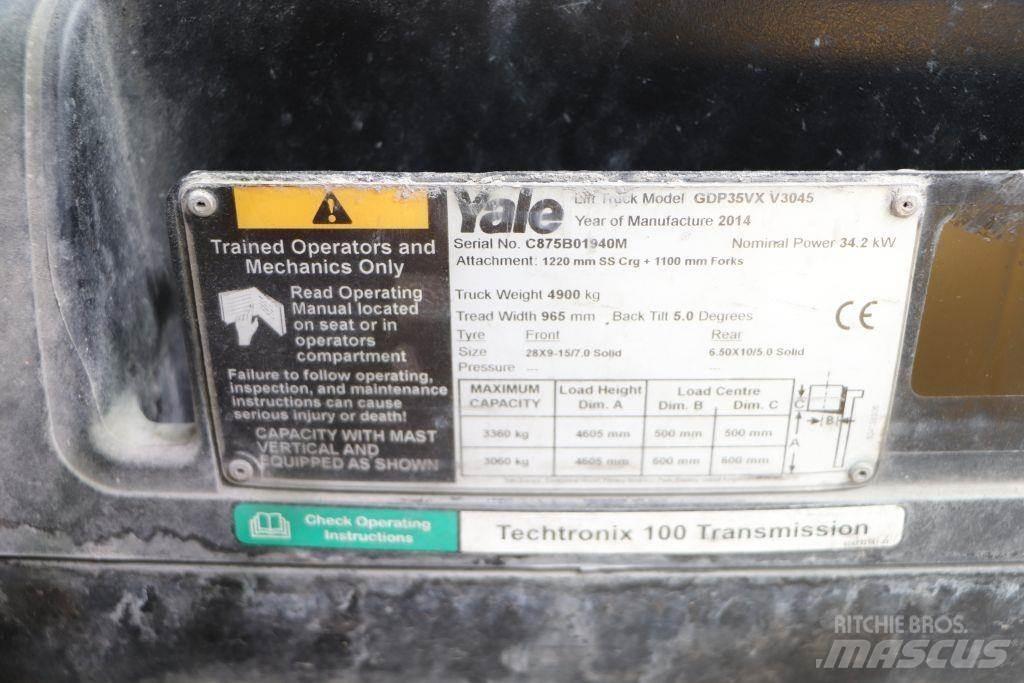 Yale GDP35VX Diesel Trucker