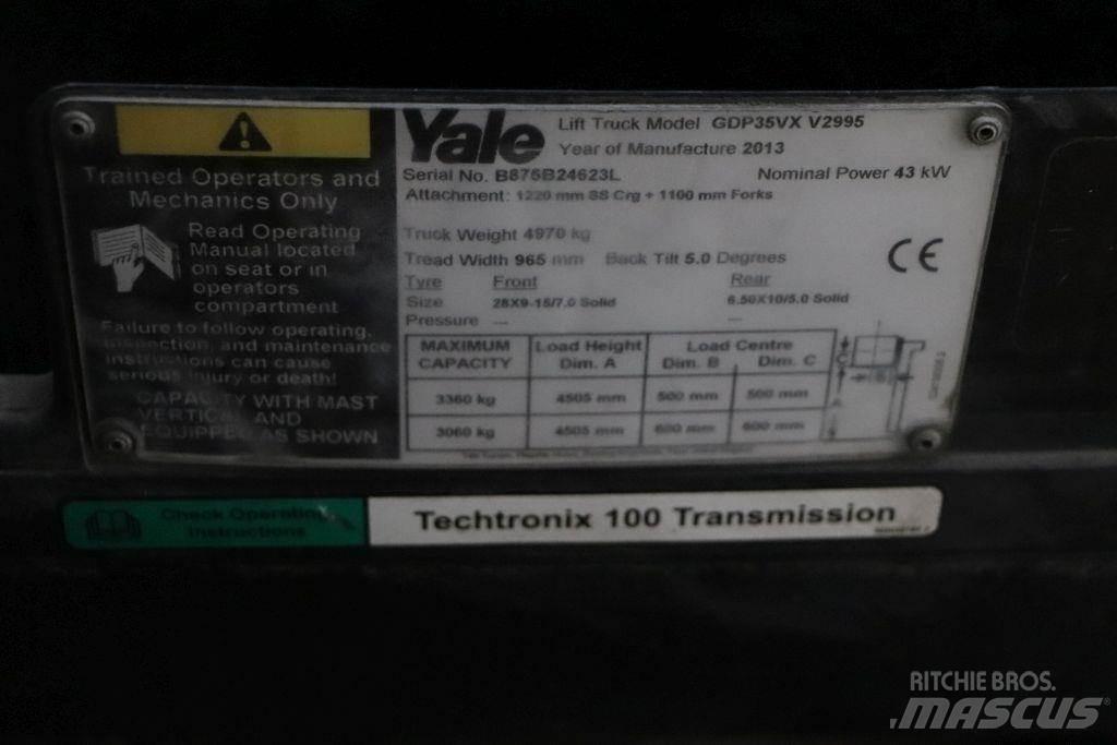 Yale GDP35VX Diesel Trucker
