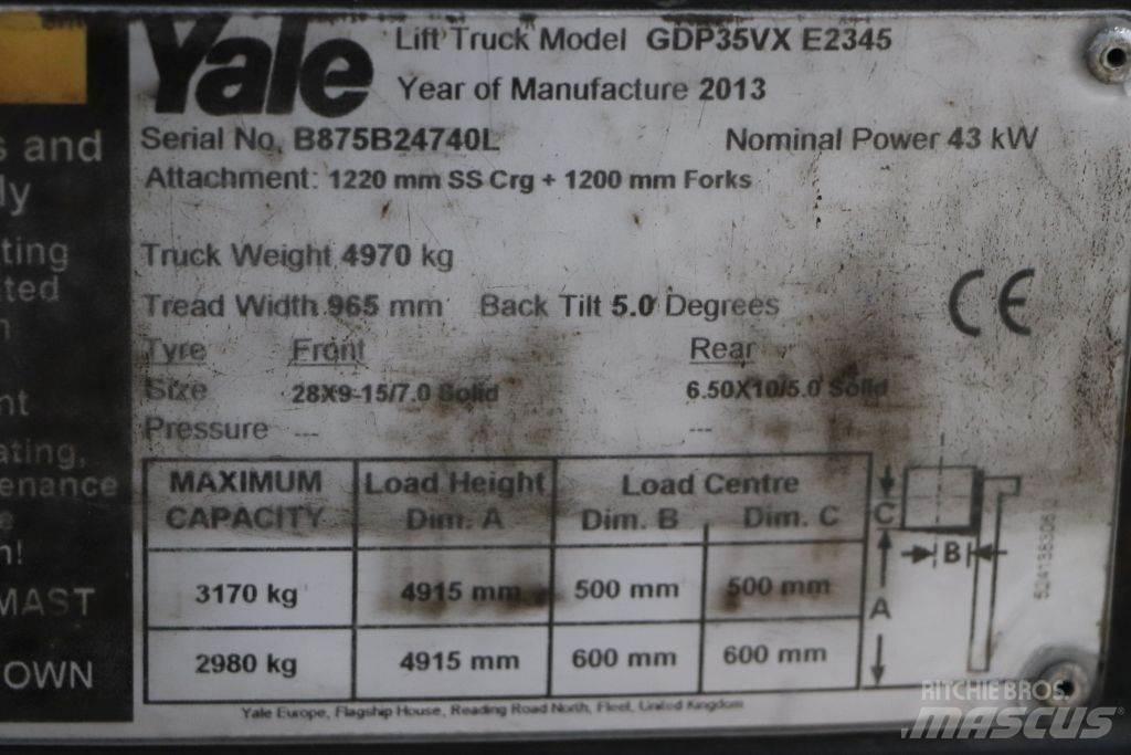 Yale GDP35VX Diesel Trucker