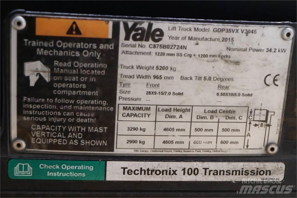 Yale GDP35VX Diesel Trucker