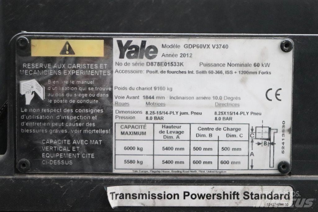 Yale GDP60VX Diesel Trucker