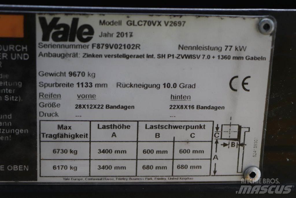 Yale GLC70VX Propan trucker