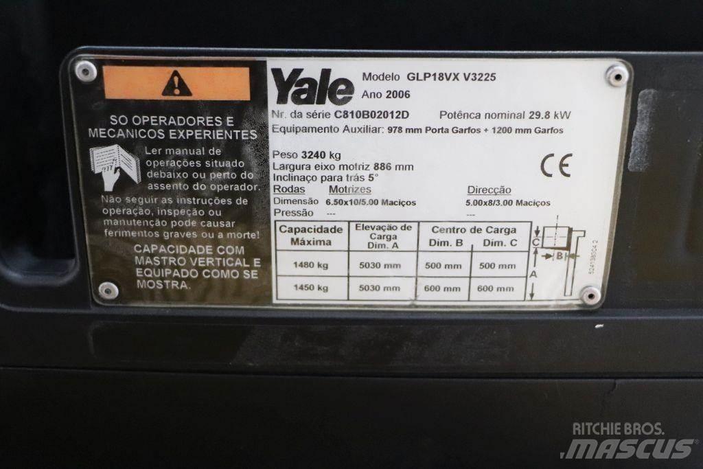 Yale GLP18VX Propan trucker