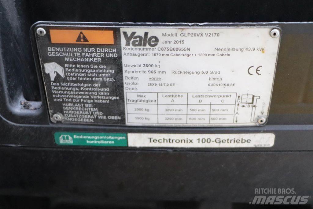 Yale GLP20VX Propan trucker
