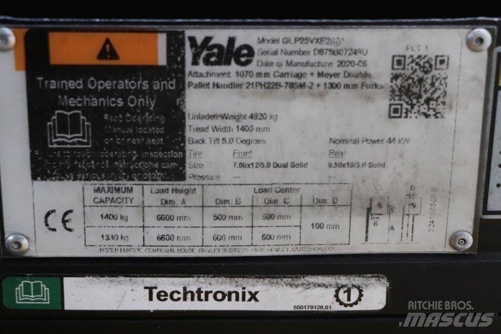 Yale GLP25VX Propan trucker