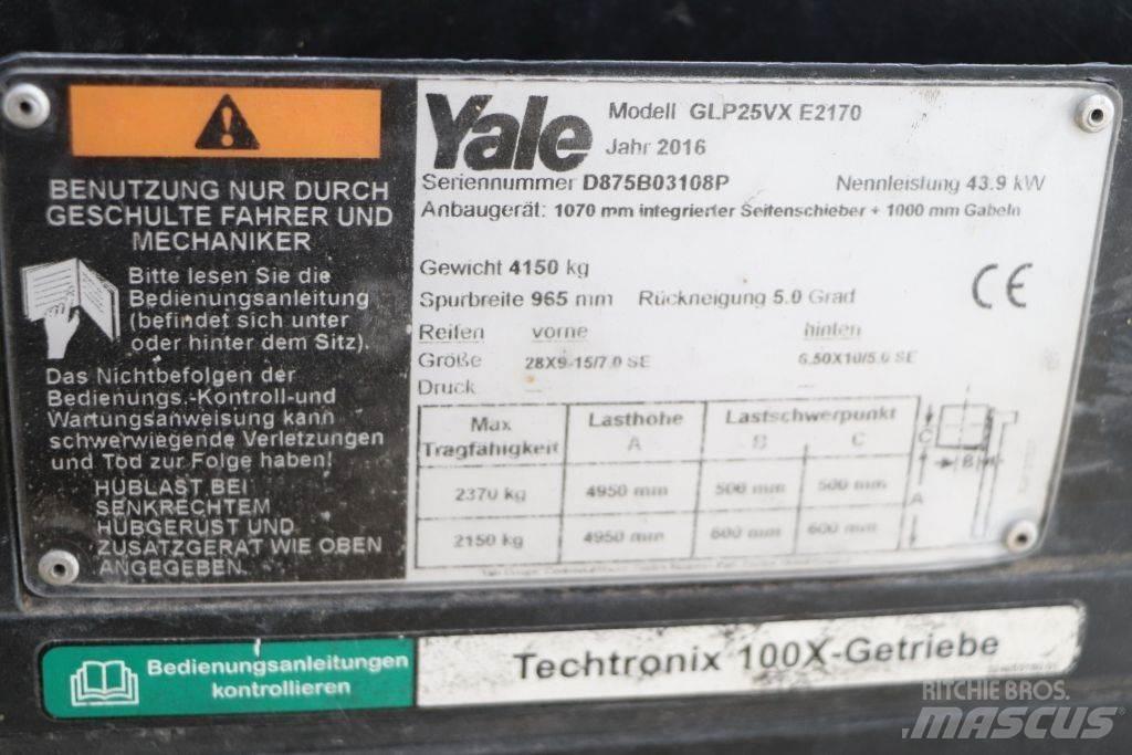 Yale GLP25VX Propan trucker