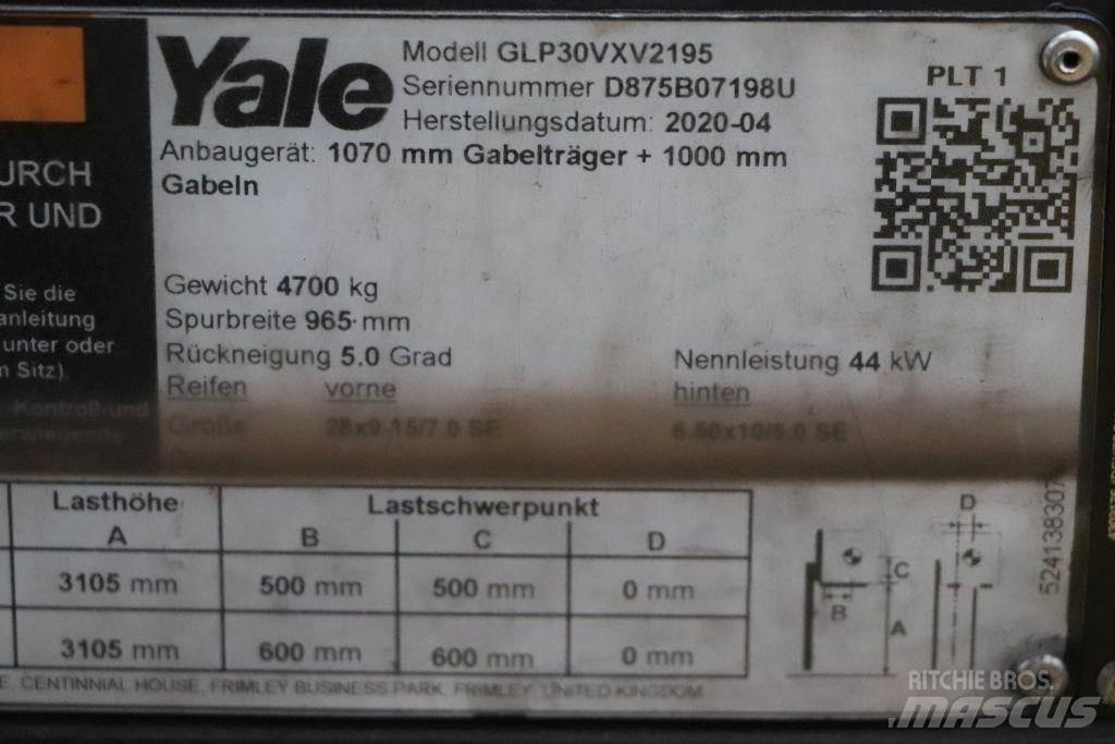 Yale GLP30VX Propan trucker