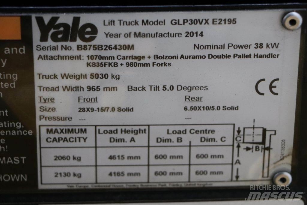 Yale GLP30VX Propan trucker