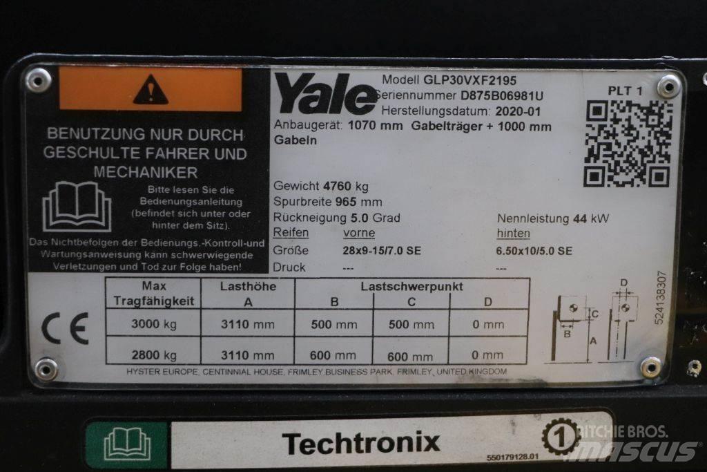Yale GLP30VX Propan trucker