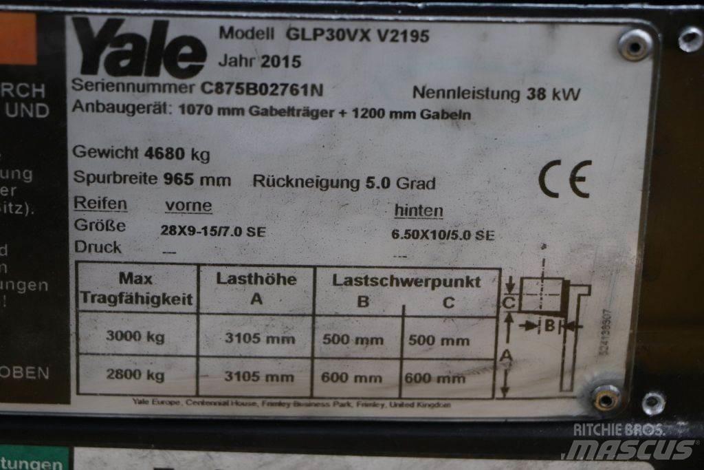 Yale GLP30VX Propan trucker