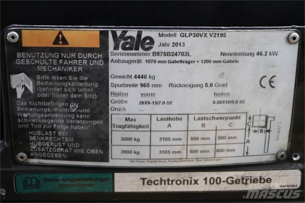 Yale GLP30VX Propan trucker