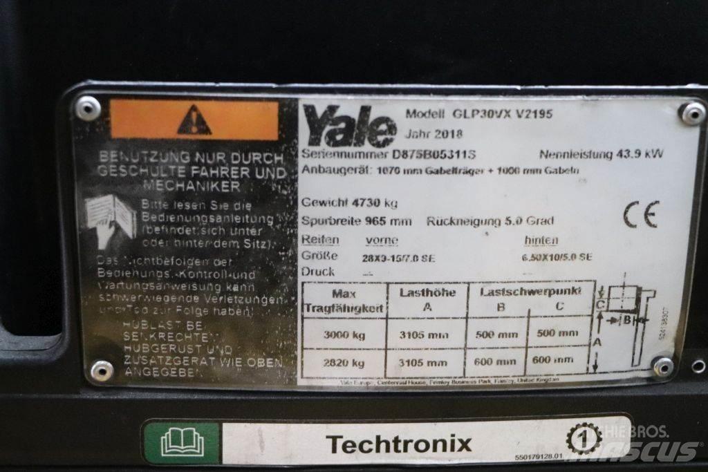 Yale GLP30VX Propan trucker