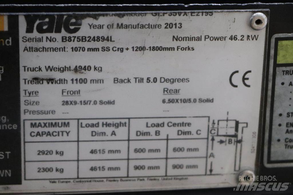 Yale GLP35VX Propan trucker