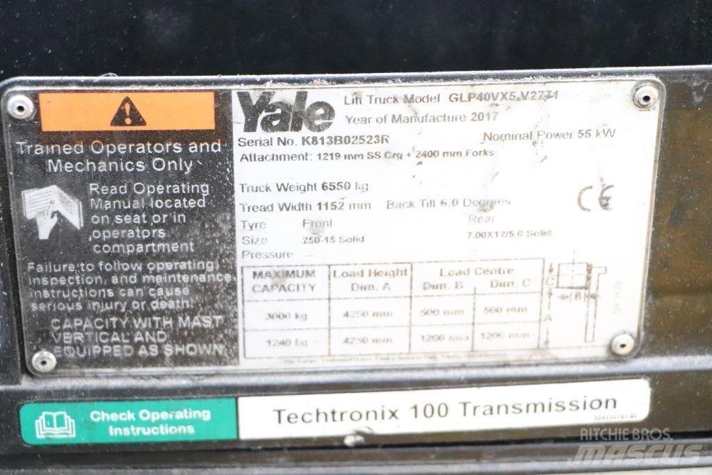 Yale GLP40VX5 Propan trucker